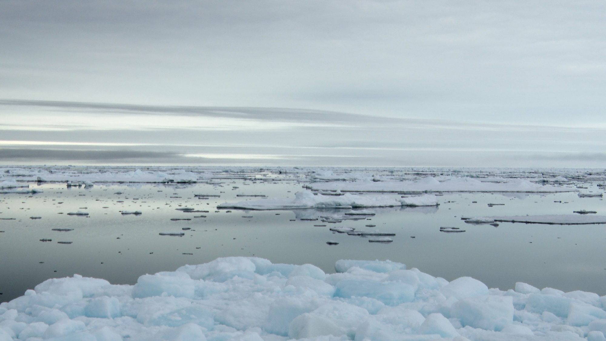 Essence of the Arctic: Pushing through the ice floes - Graham Boulnois